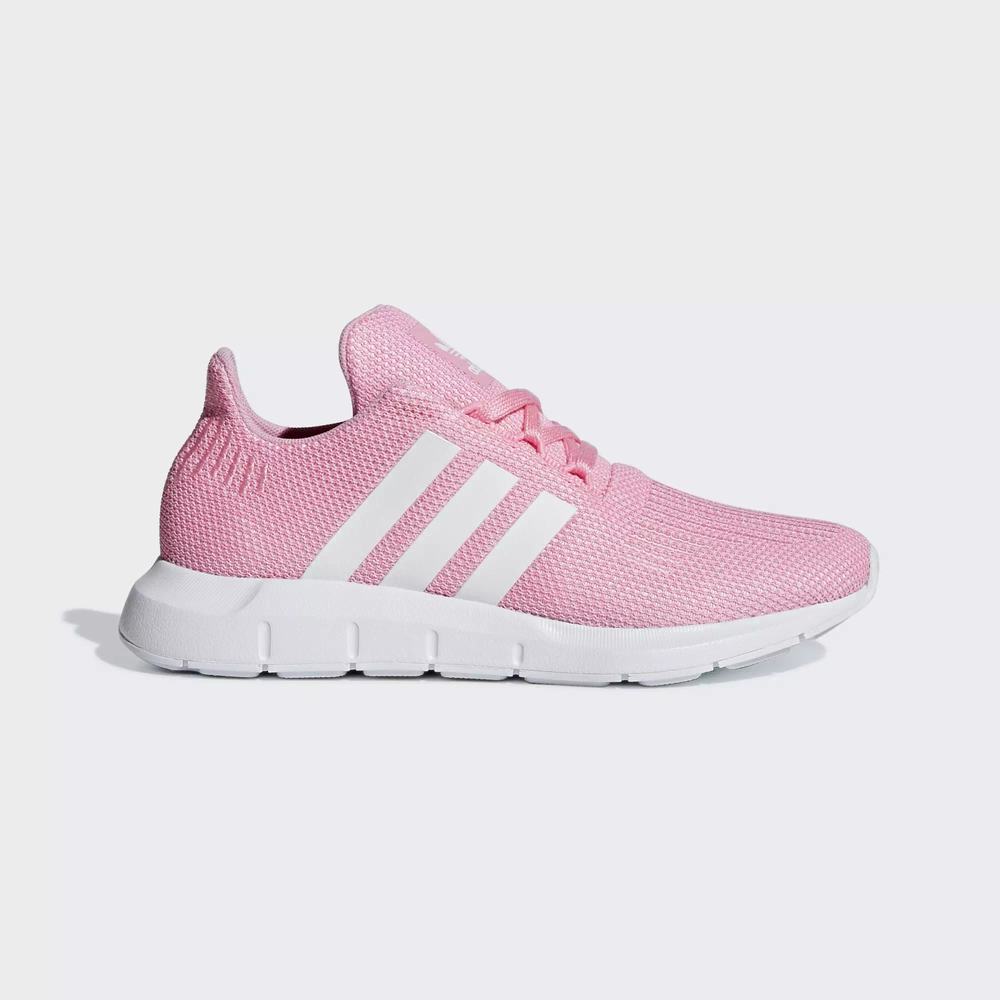 Adidas Swift Run Tenis Rosas Para Niña (MX-59204)